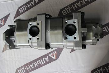 Насос 705-56-34290 Komatsu LW250-5H-5X (SAR100/90/16(127/d31мм-14шл/порты снизу под фланец/пр.))