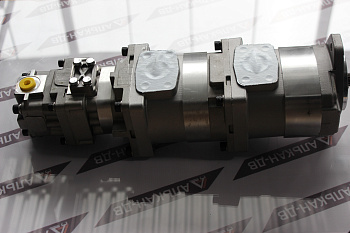 Насос 705-56-26080 Komatsu WA200-5 (SAR50/32SBR10/12(101,6/13шл/порты под фланец/пр.))