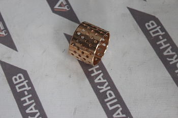 Втулка бронзовая перфорированная ВБ 50х55х40