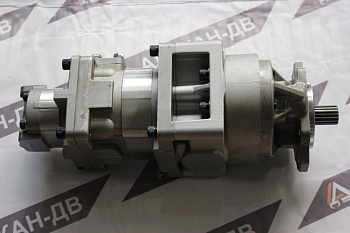 Насос 705-58-44050 Komatsu D375A-3/D375A-5 (SAR140/71/22(127/17шл/порты под фланец/пр.))