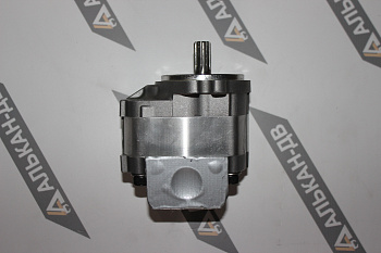 Насос 705-61-28010 Komatsu D20P-7A (LAL25(82,6/10шл/порты снизу, в стороны под фланец/лев.))