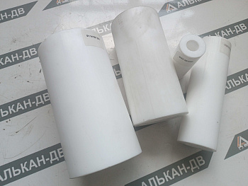 Фторопласт Ф4 втулка 125х98х200 (2,3кг)