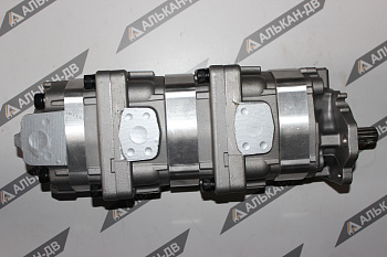 Насос 705-58-34000 Komatsu PC100-3C (SAR56/56/25(127/d29мм-13шл/порты под фланец/пр.))