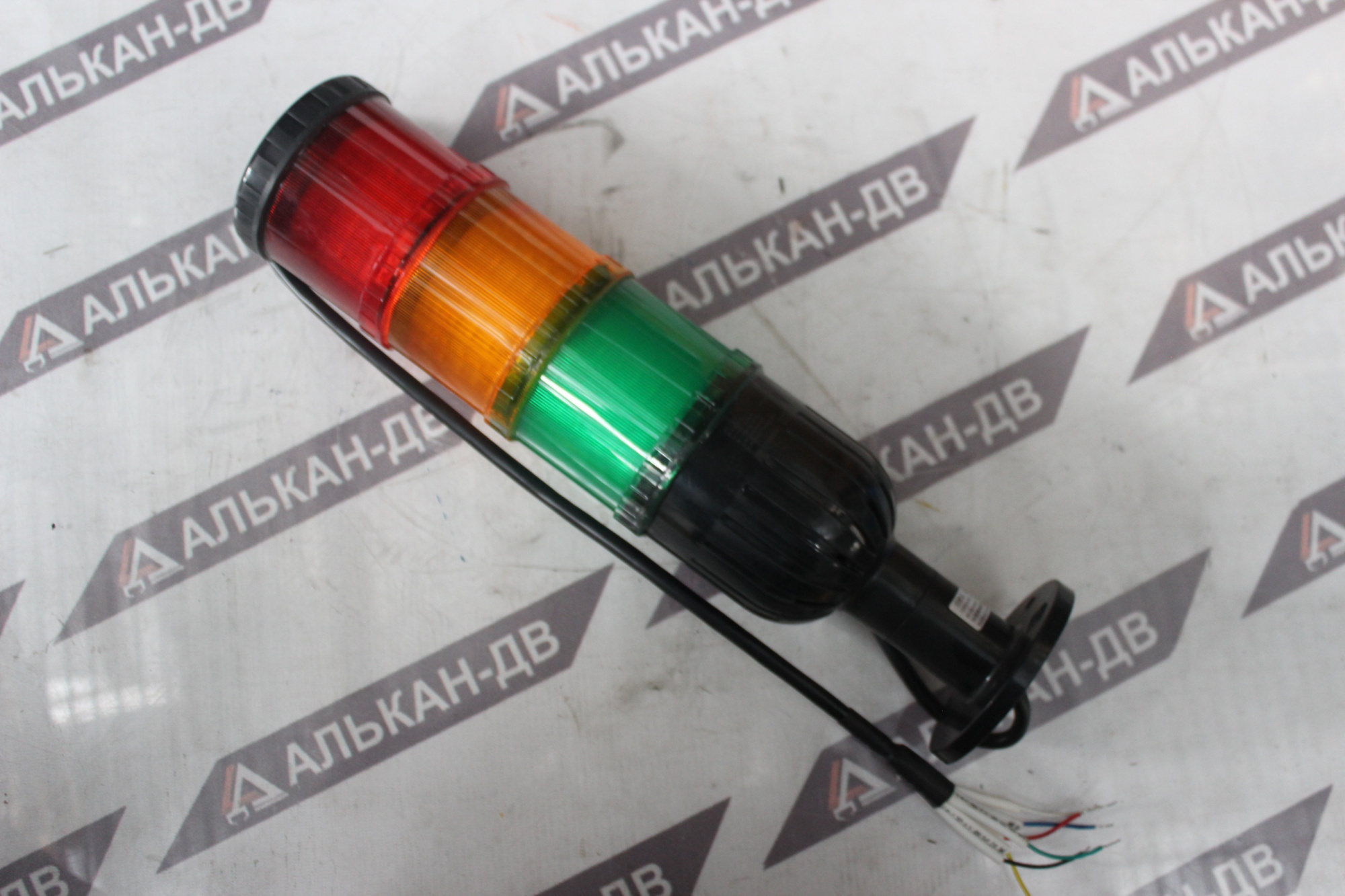 Фонарь сигнальный трехцветный(светофор) LED, для крана AL203 NANHUA (1)