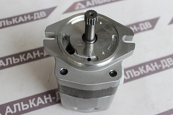 Насос пилотный PSVL-84(KX165)(17см3+7,2см3/90(2болта)/15шл/1порт в корп.+4порта внутр./пр.)