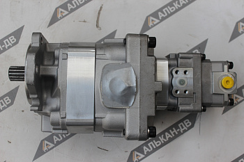 Насос 705-56-34690 Komatsu WA150-5 (SAR63/SB10/6(127/d=31мм/14шл/порты под фланец/пр.))