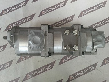 Насос 705-55-24110 Komatsu LW100-1H-1X (SAL32/28/14(101,6/12шл/порты под фланец/лев.))