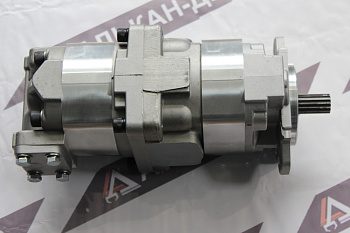 Насос 705-51-30290 Komatsu D155A-3-5/D155AX-5 (SAL80/100(127/14шл/порты под фланец/лев.))